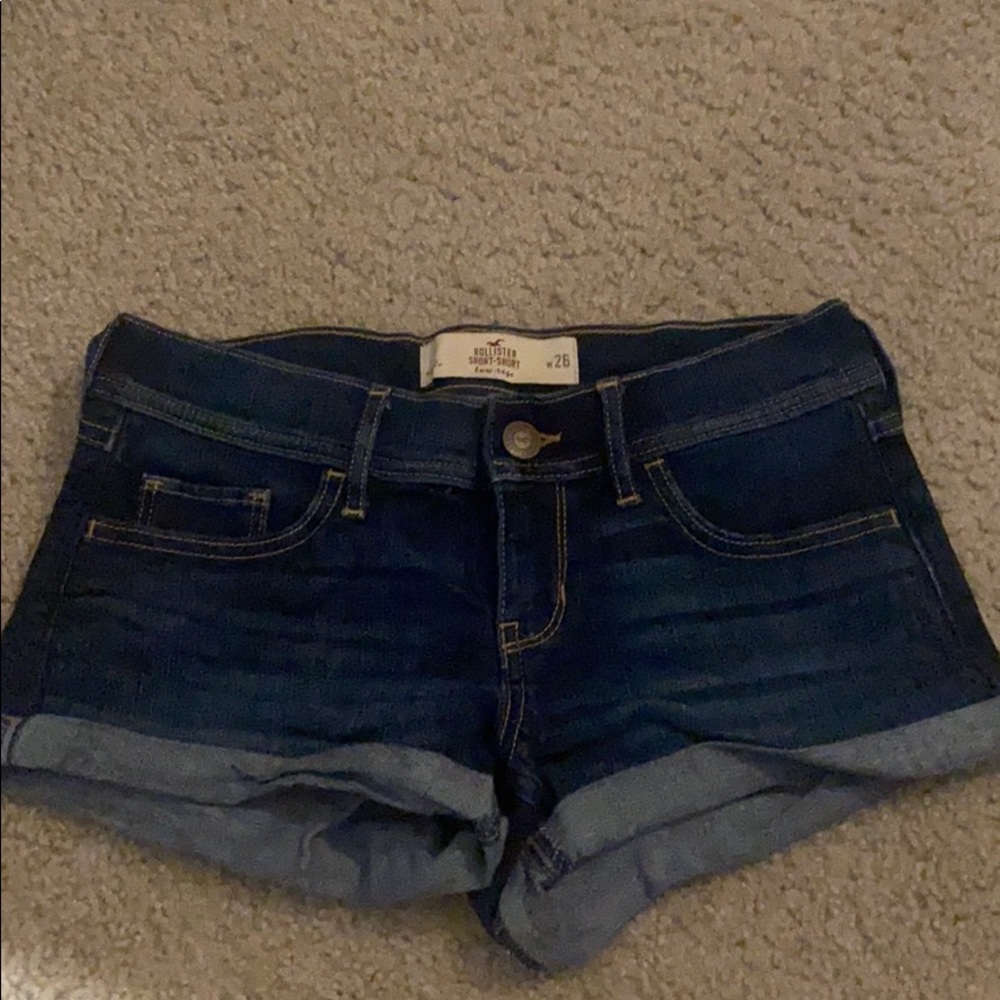 Hollister cutoff denim shorts